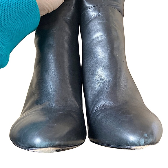 Via Spiga Bethany Leather Heeled Boot - Picture 10 of 10